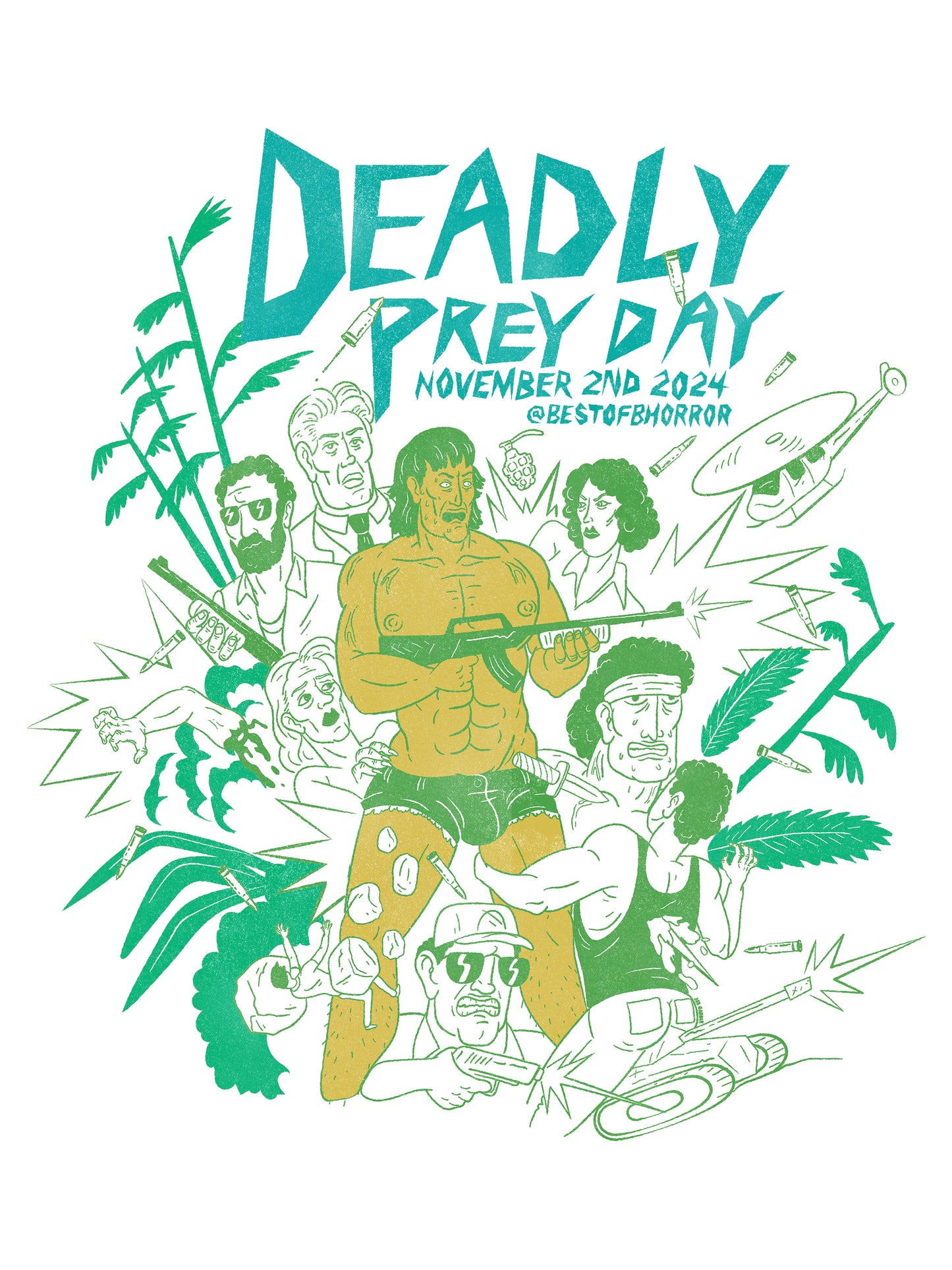 deadly prey day poster