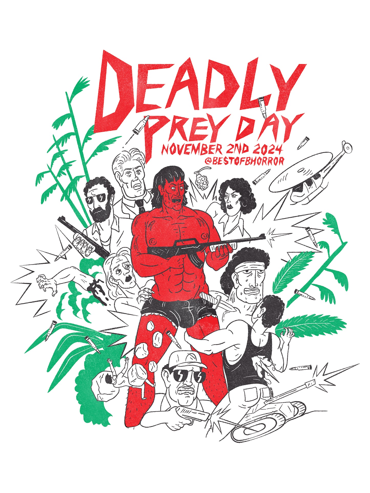 deadly prey day poster