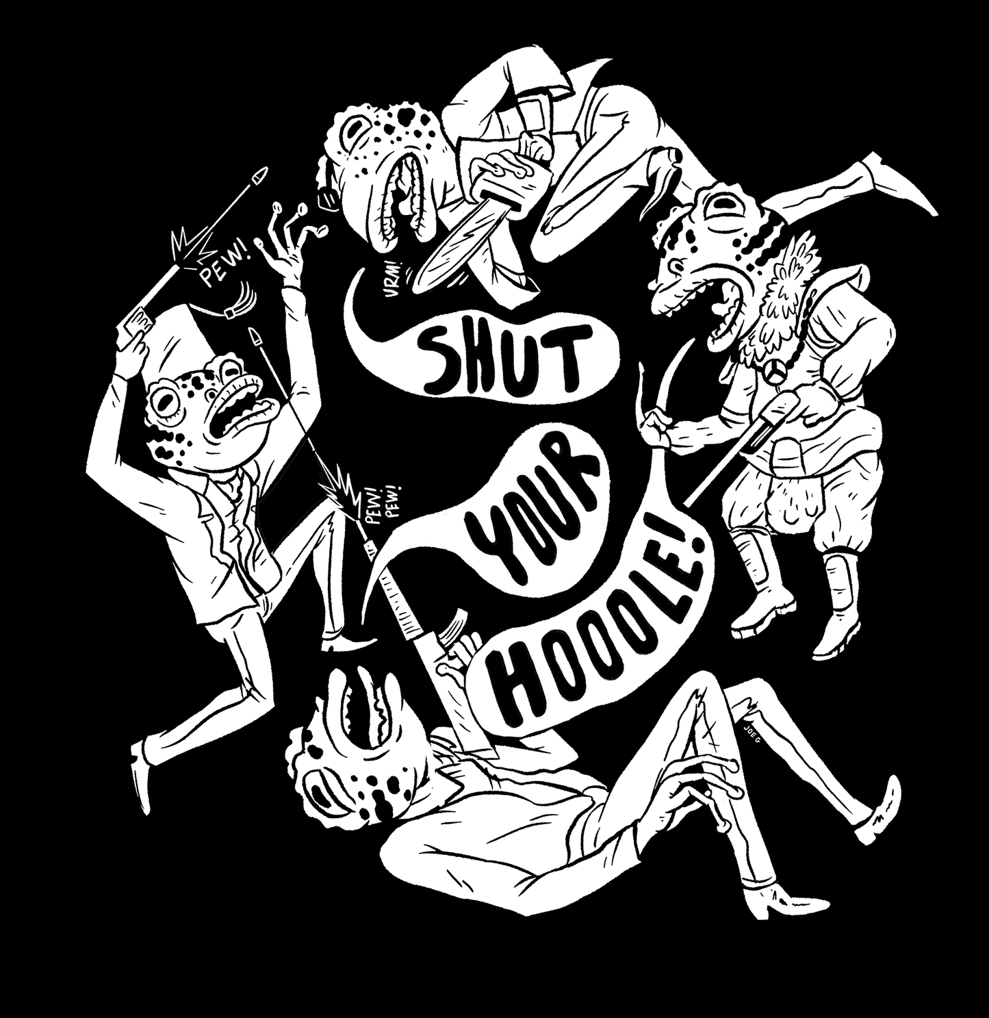 shut your hole tee